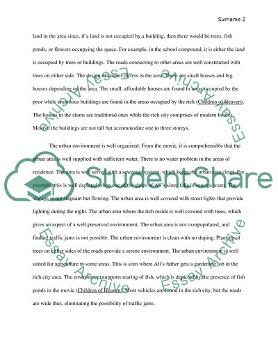 The Children of Heaven Film Analysis