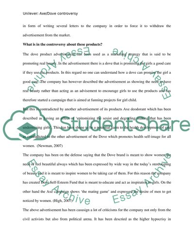 Unilever AxeDove controversy