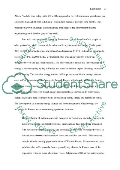 Current and Future Challenges of European Cities