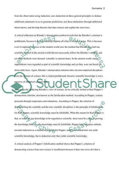 Philosophy of Science