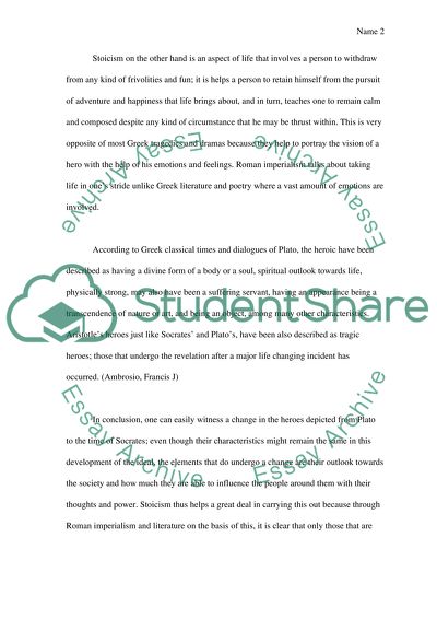 The Greco-Roman Tradition