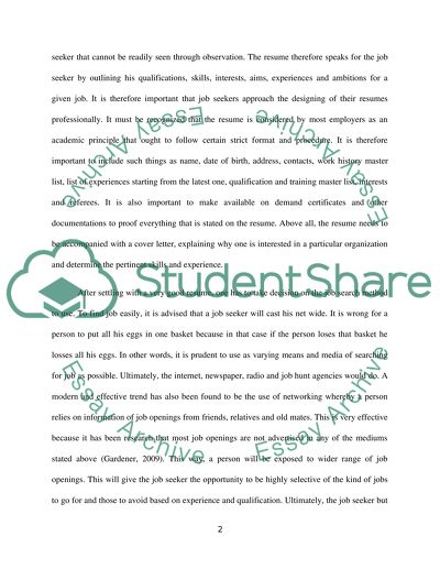 How to Get a Job Easily