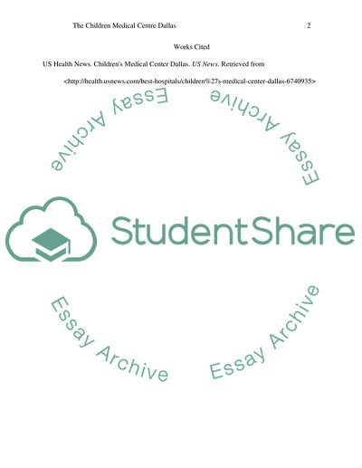 The Children Medical Centre Dallas