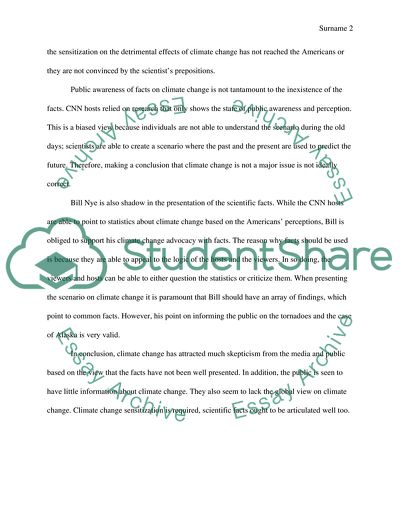 Climate Change in the End Last Decades of 20th Century