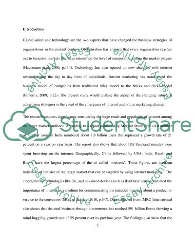 Online Advertising Strategy for Luxury Brands