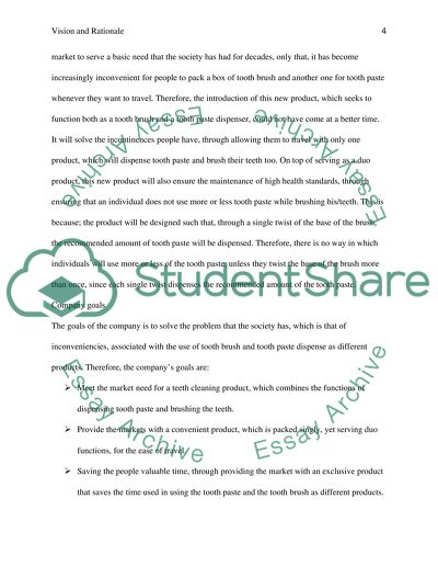 Vision and Rationale