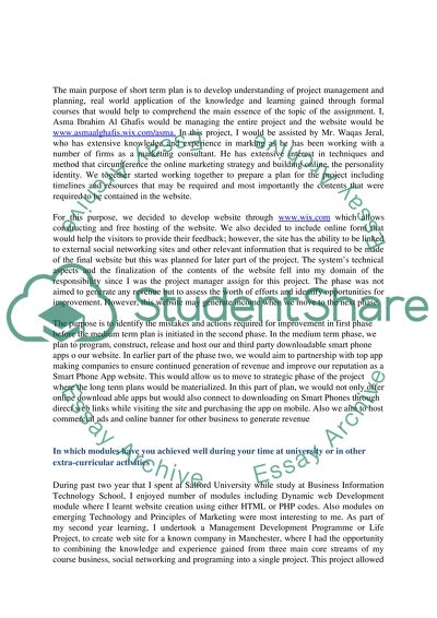 Personal Analysis and Reflection