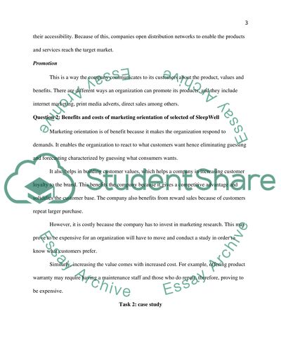 The Major Elements of the Marketing Process