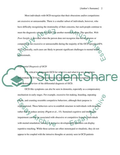 The Diagnostic and Statistical Manual of Mental Disorders
