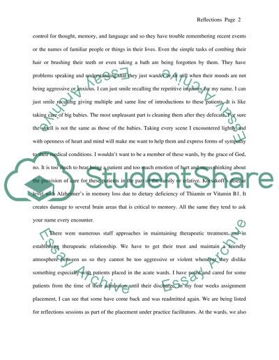 Mental Health Student Nurse at City University