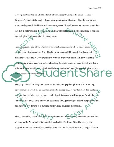 Statement of Purpose