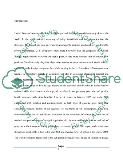 Is America at the Beginning of Economic Decline