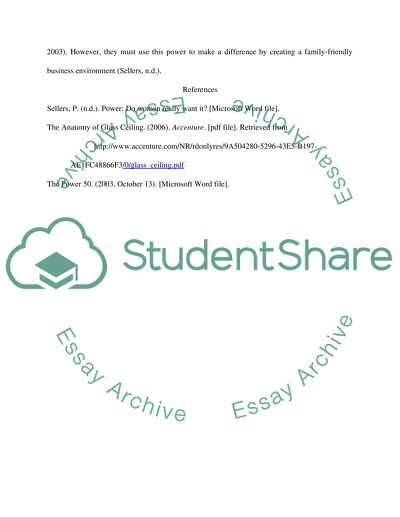 The Anatomy of Glass Ceiling