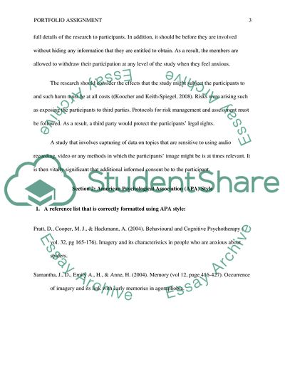 Ethical Principles of Psychologists