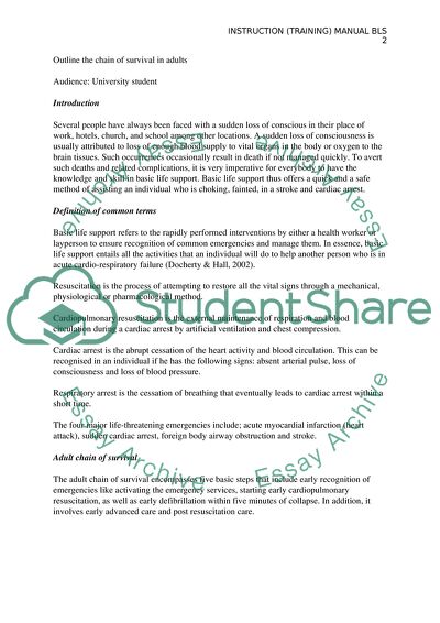 The Common Terminologies Used in Basic Life Support