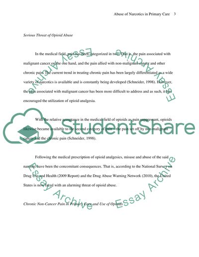 Abuse of Drugs Prescription in a Primary Care and Its Prevention