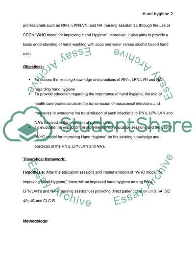 Hand washing research articles image