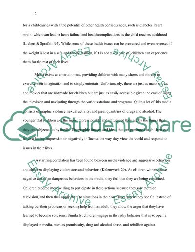 The Media and Our Children