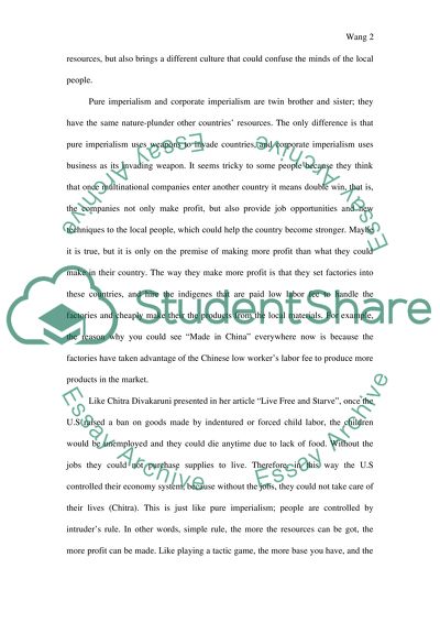 Corporate Imperialism