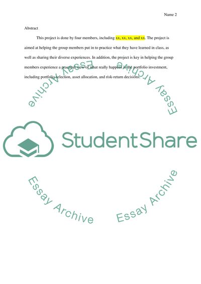 Ensuring Maximum Returns from Investments Assets