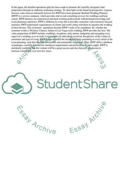 Bedford Wedding Planners