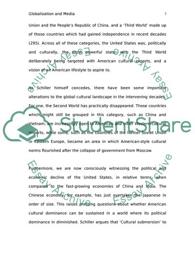 Globalization and Media