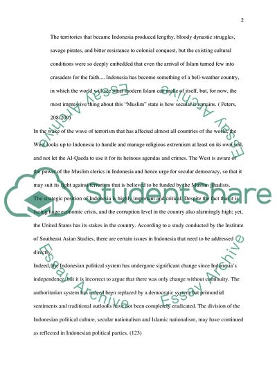 The Making of Indonesia