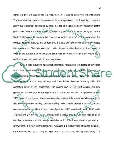 Earth Curvature and GPS Surveying