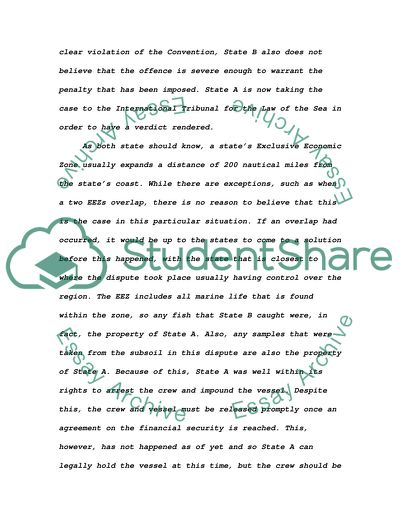 Sea Legal Case Analysis