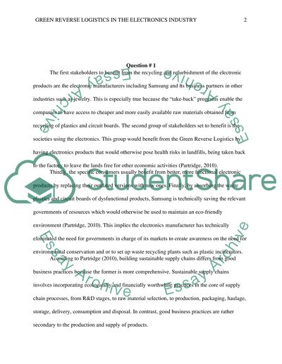 Introduction to operations and supply chain management