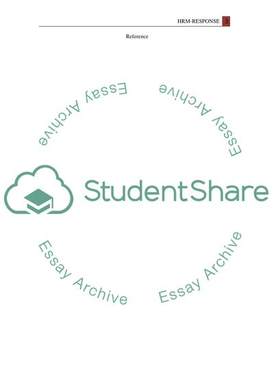 HRM - Forum discussion reply to Sharon on Can team work improve staff development