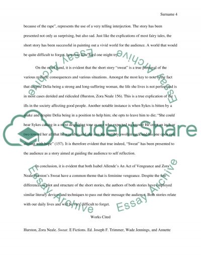 Vengeance essay