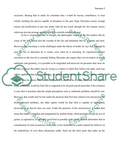 Meditations on First Philosophy by Ren Descartes