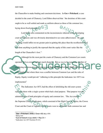 The Nature and Development of Equity and Trusts