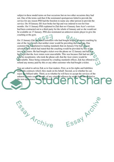 In the order instructions