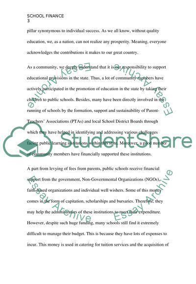 Introduction to School Finance Systems and State School Aid Programs