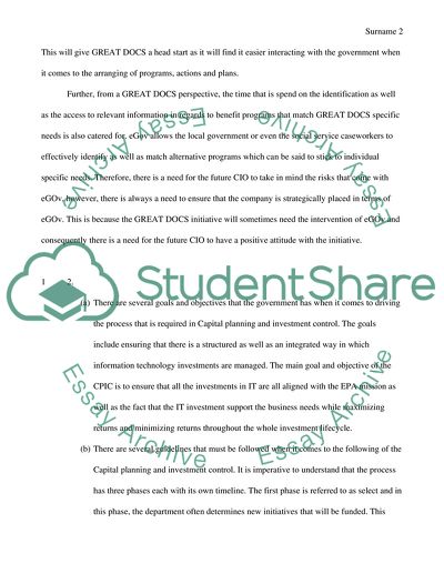 E-Government, Great Docs