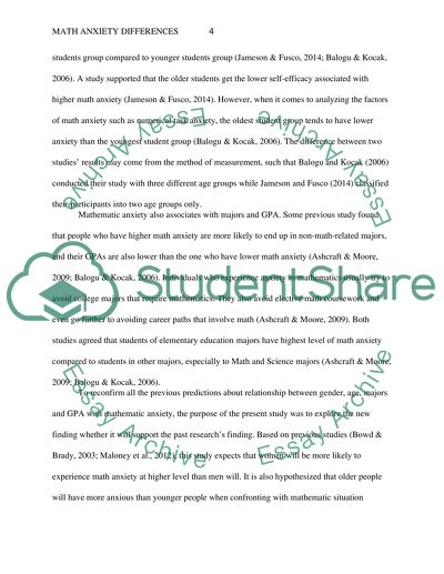 Articles on math anxiety picture