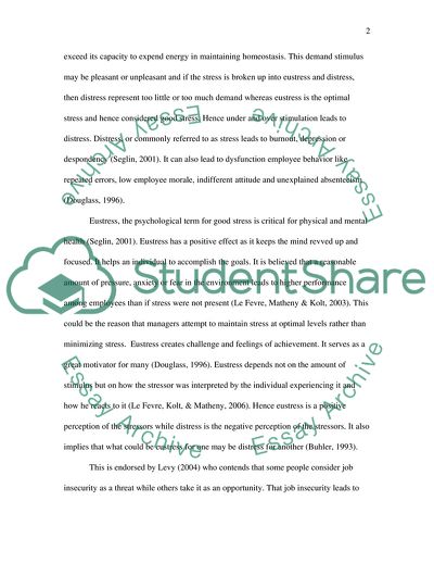 How to Manage and Reduce Stress