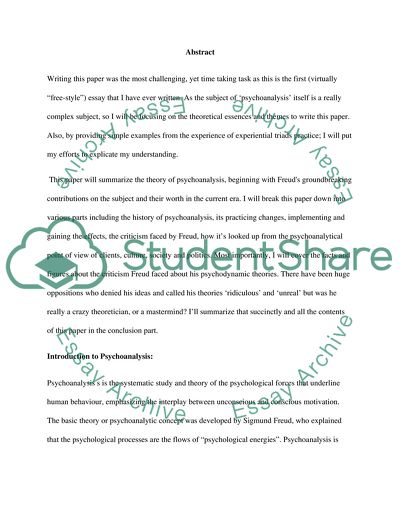 Was Freud a Crazy Theoretician or a Genius