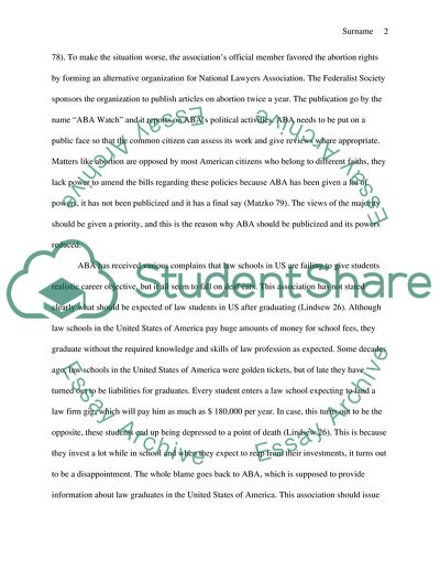 Putting a Public Face on the Bar