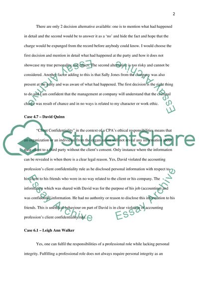 Finance and Accounting Case Study