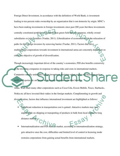 International Financial Management - Wall-Mart