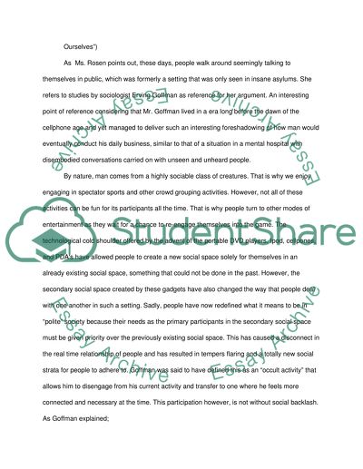 Cellphones are Redefining What It Means to be Polite in Society