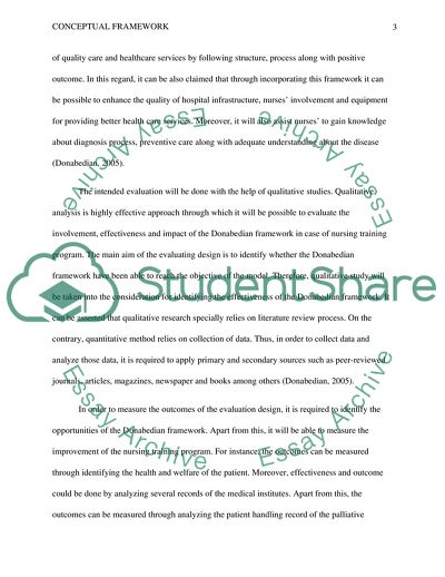 The Donabedian Framework