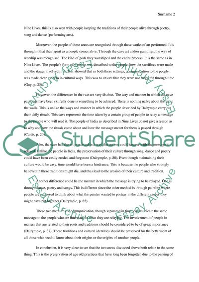 Chauvet Cave by Clottes and Nine Lives by Dalrymple