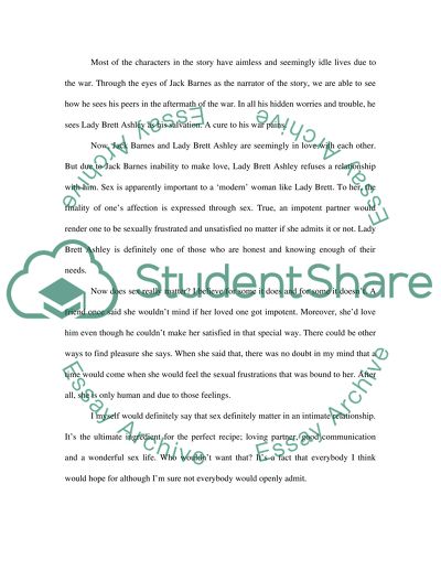 Ernest Hemingway on Sex and Relationships