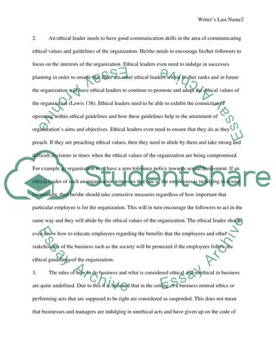 Ethical Decision-Making