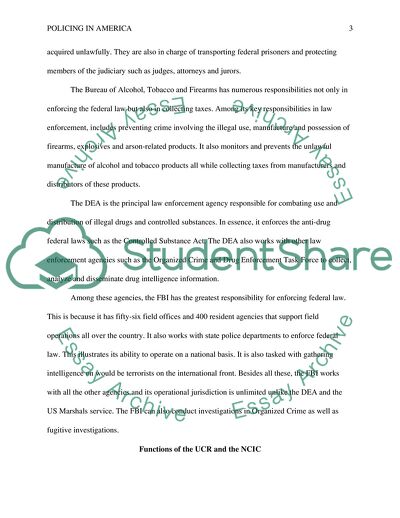 Special Problems and Challenges and the Future of Policing in America
