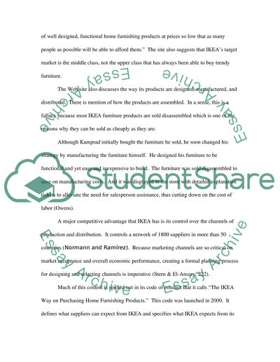 IKEA Business Implementation